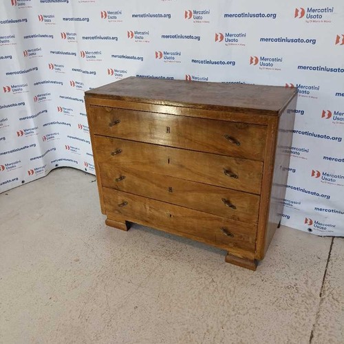 Cassettiera art déco legno - art,