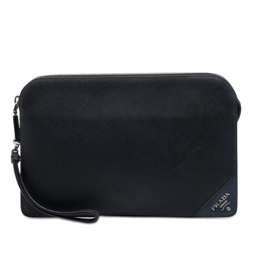 Prada saffiano pochette - prada,