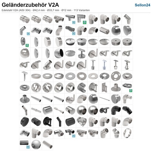 Geländerzubehör v2a - geländerzubehör,