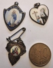 Tre antiche medagliette