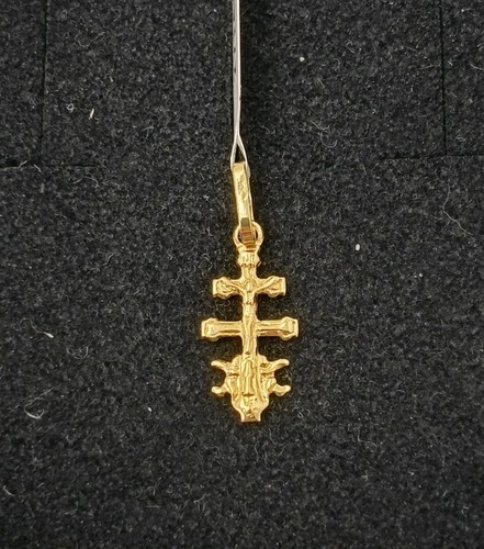 Ciondolo oro 18k 750 cruz - ml,