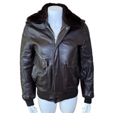 Giacca da volo bomber pelle