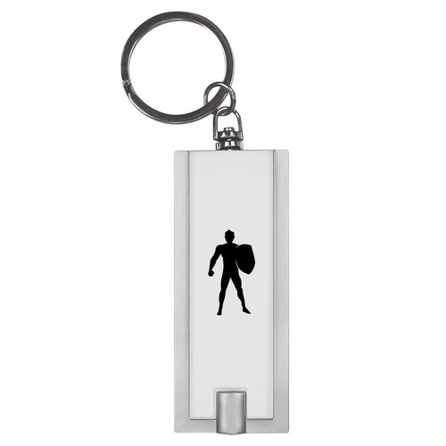 Torcia portachiavi led uomo - portachiavi,