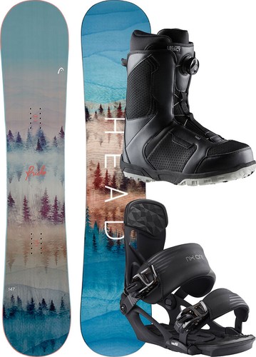 Set snowboard head - set,