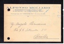 Cartolina Commerciale Torino