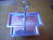 ALZATINA PORTAFRUTTA IN METALLO VINTAGE*