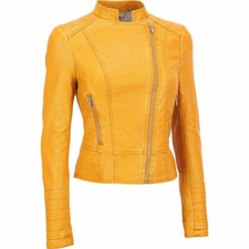 Giacca di pelle da donna