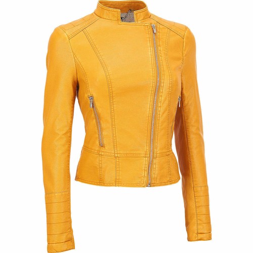 Giacca pelle donna - giacca,