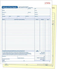 Auto Repair Estimate Book