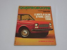 Quattroruote Rivista Ottobre