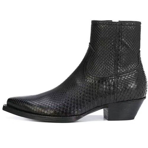 Stivaletti western uomo stampa