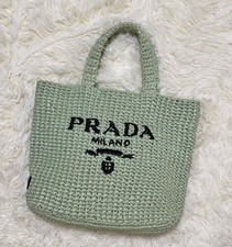 Borsa tote prada rafia - borsa,