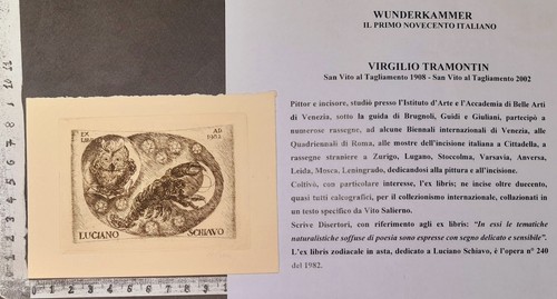 Wunderkammer exlibris 457 - exlibris,