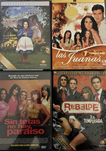 Telenovelas dvd 4pack - 4pack, spanish