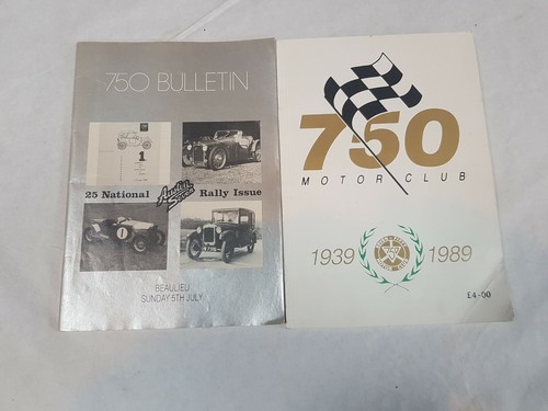 750 motor club books - 750,