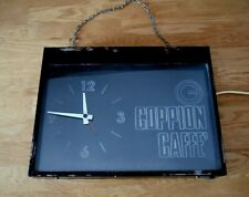 INSEGNA LUMINOSA  VINTAGE GOPPION CAFFÈ CON OROLOGIO VINTAGE LUMINOUS SIGN  