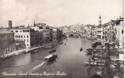 Cartolina venezia canal - cartolina, di