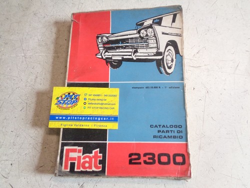 Catalogo ricambi fiat 2300 - catalogo,