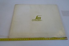 SM Citroen Maserati brochure