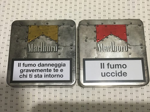 Marlboro pacchetti metallici - marlboro,