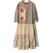 Maxi abito midi upcycled XL