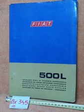 FIAT 500 L - CATALOGO PARTI DI