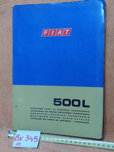 Fiat 500 catalogo parti di - l,