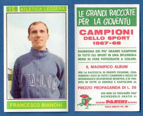 Figurina campioni dello sport - figurina,