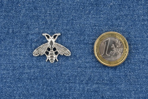 Spilla metallo colore argento - spilla,