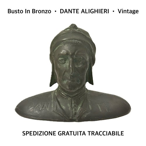 Busto metallo bronzo del - busto,