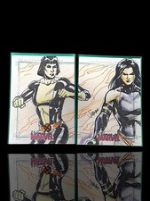 Marvel Sketch Card Domino