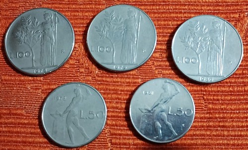 Monete 100 lire - monete,