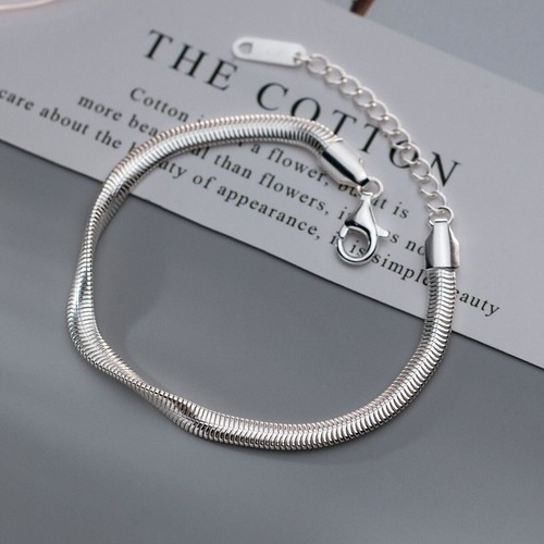 Bracciale donna vero argento