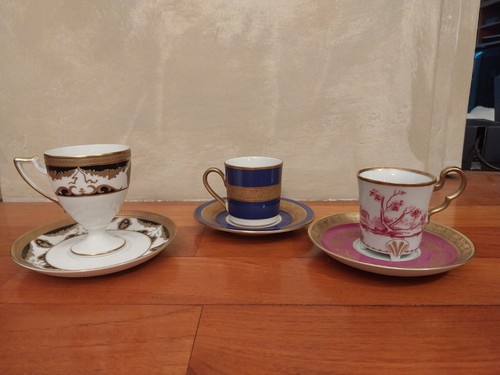 Tre tazzine atelier sarti - tre,