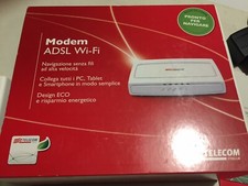Modem Alice ADSL 2 WI-FI - Completo - 4 porte - USB - rete fissa