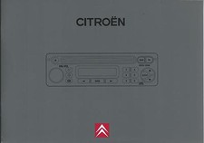 CITROEN AUTORADIO CD RDS 1999 Manuale Istruzioni Manuale RN