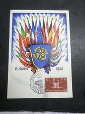 FRANCIA 1963, CARTA CM FDC 1°