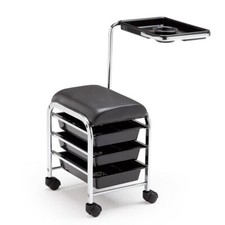 CARRELLO MANICURE NERO MELCAP