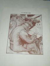 PRIMA GUERRA MONDIALE-STAMPA-SATIRA DELL'EPOCA-GRANDI ILLUSTRATORI-L.DUDREVILLE