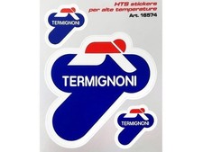 ADESIVO TERMIGNONI HTS STICKER QUATTROERRE 4R ALTE TEMPERATURE 9,5 X 12 CM.