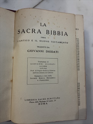 Sacra bibbia giovanni - sacra,