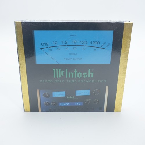 Rare new mcintosh c2200 - mcintosh, gold