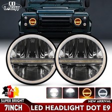 2 fari led E24 omologati per