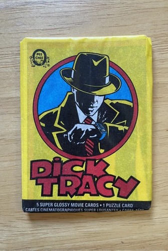Dick tracy wax pack sealed - tracy,