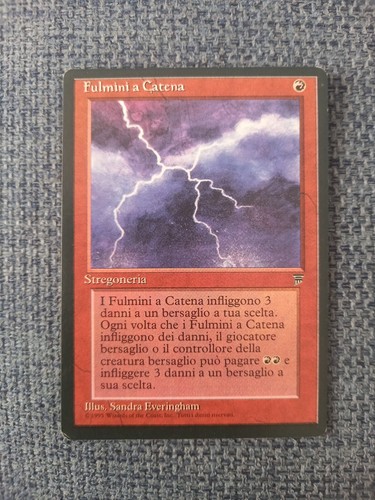 Carta card mtg - mtg, fulmini