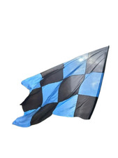 Bandiera nero azzurro - nero,