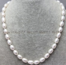 Collana di perle Akoya bianche