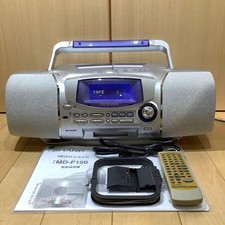 Sharp MD-F150 CD MD Cassette Radio System Registrazione MDLP con Telecomando Perfettamente Funzionante