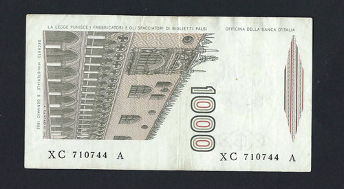 Repubblica 1000 lire marco - lire,