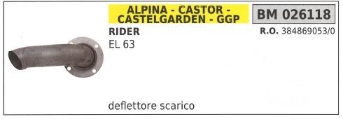 Deflettore scarico alpina - deflettore,